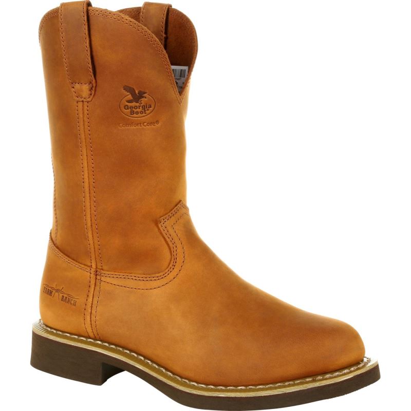 Georgia Boot Carbo-Tec Wellington-Prairie Chestnut