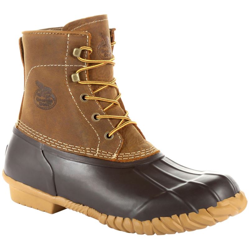 Georgia Boot Marshland Unisex Duck Boot-Brown