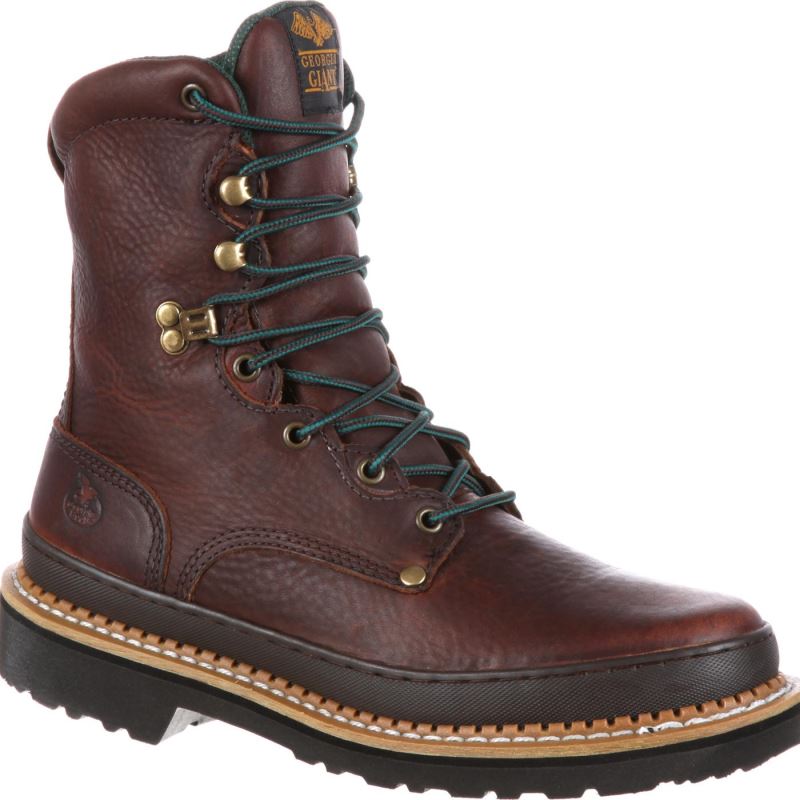 Georgia Giant Work Boot-Soggy Brown