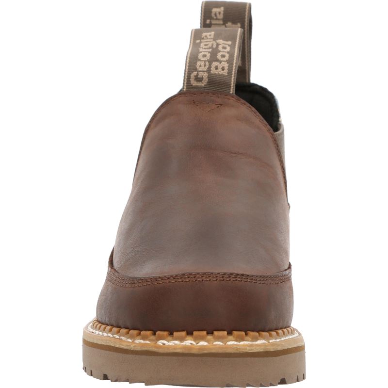 Georgia Boot Women's Brown and Feather Romeo Shoe-Brown