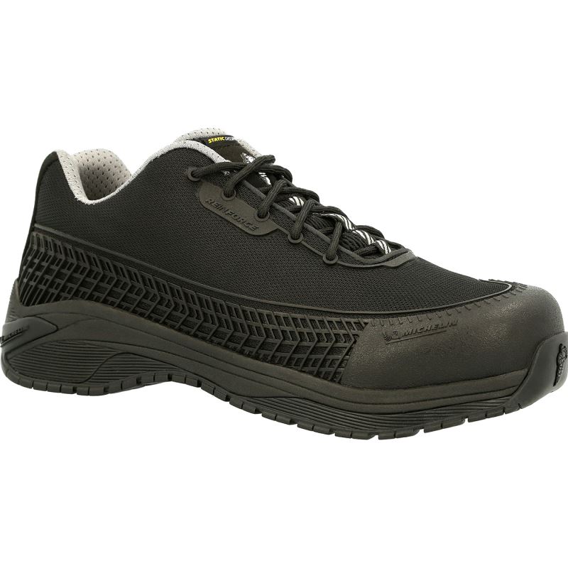 MICHELIN Latitude Tour Alloy Toe Athletic Work Shoe-Black